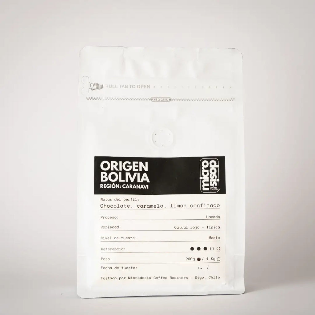 Café de especialidad · Origen Bolivia · Caranavi