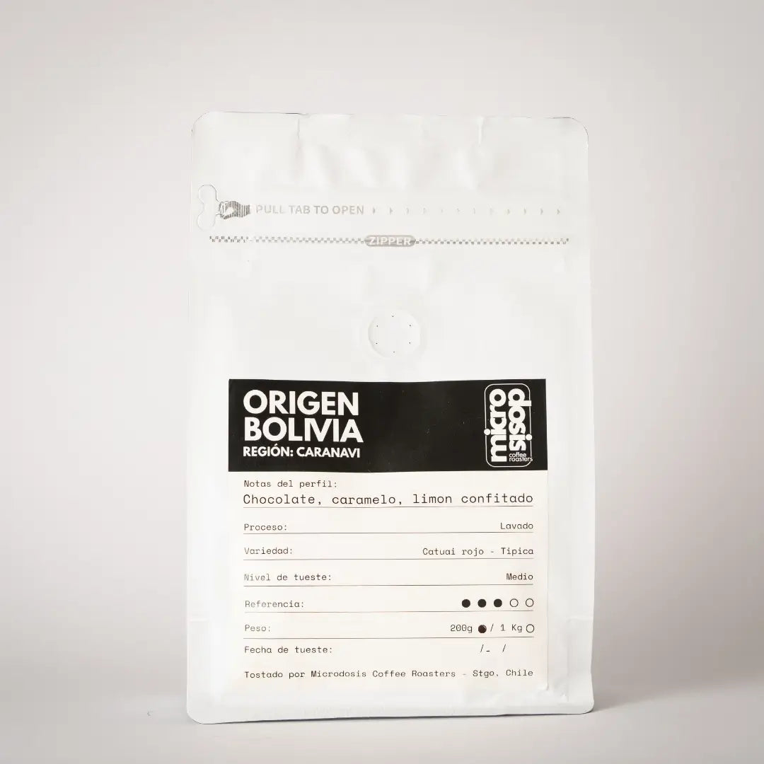 Café de especialidad · Origen Bolivia · Caranavi