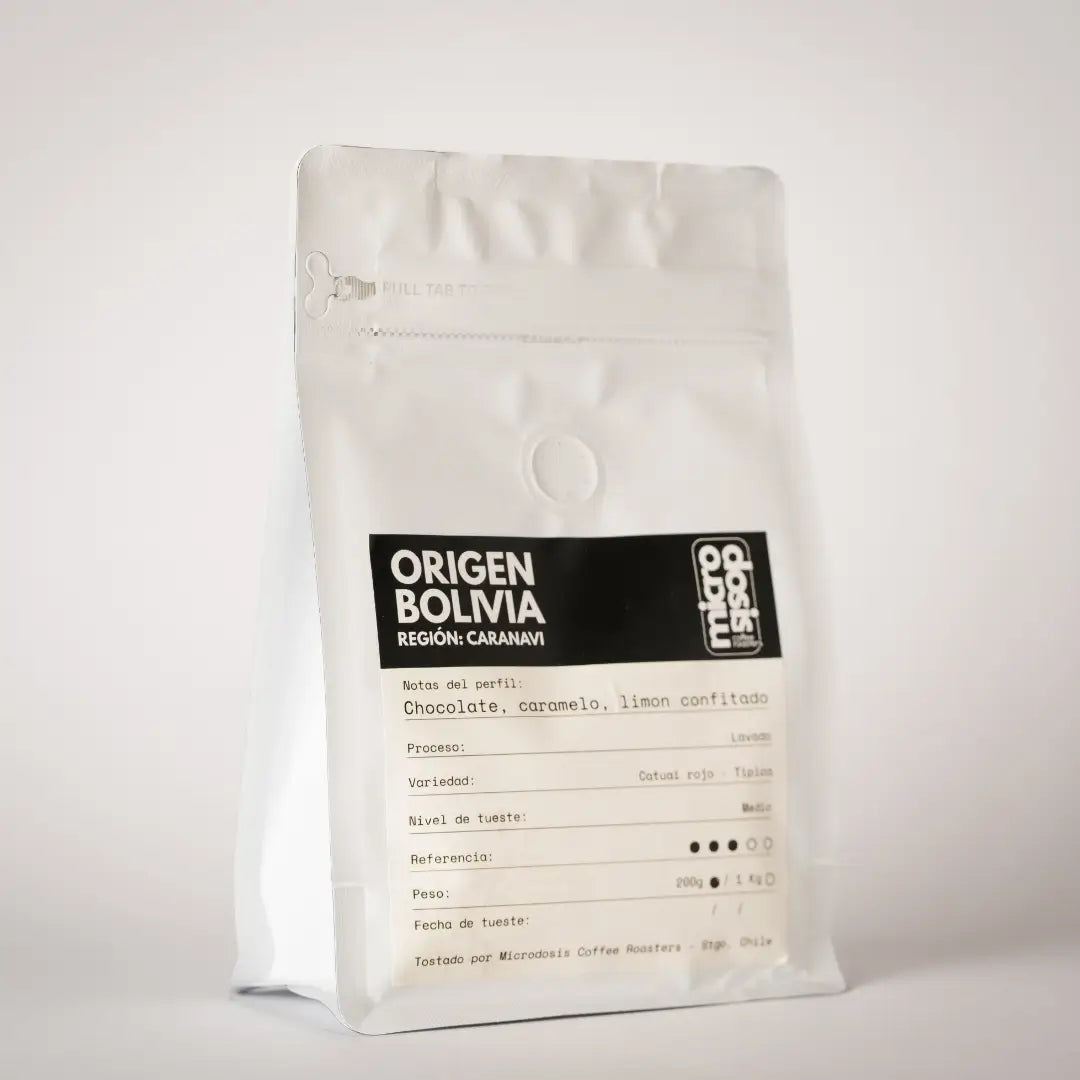 Café de especialidad · Origen Bolivia · Caranavi