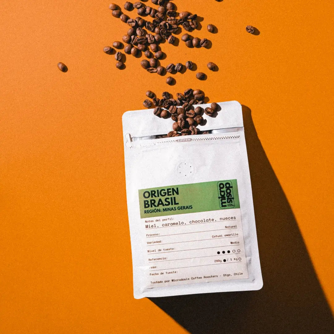 Café de especialidad · Origen Brasil · Minas Gerais