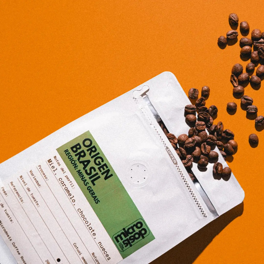 Café de especialidad · Origen Brasil · Minas Gerais
