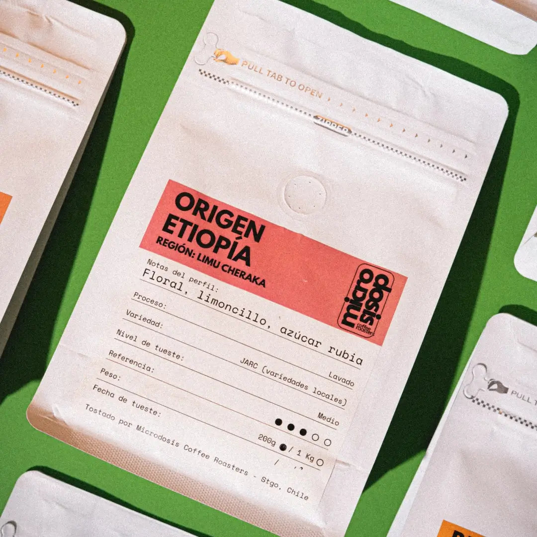 Café de especialidad · Origen Etiopía · Limu Cheraka