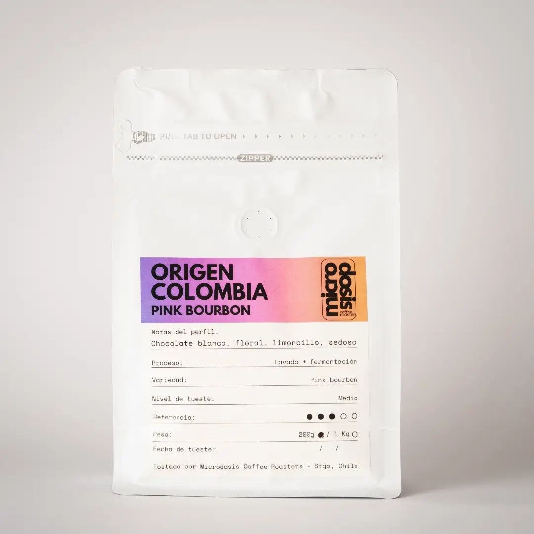 Café de especialidad ·  Colombia · Pink Bourbon
