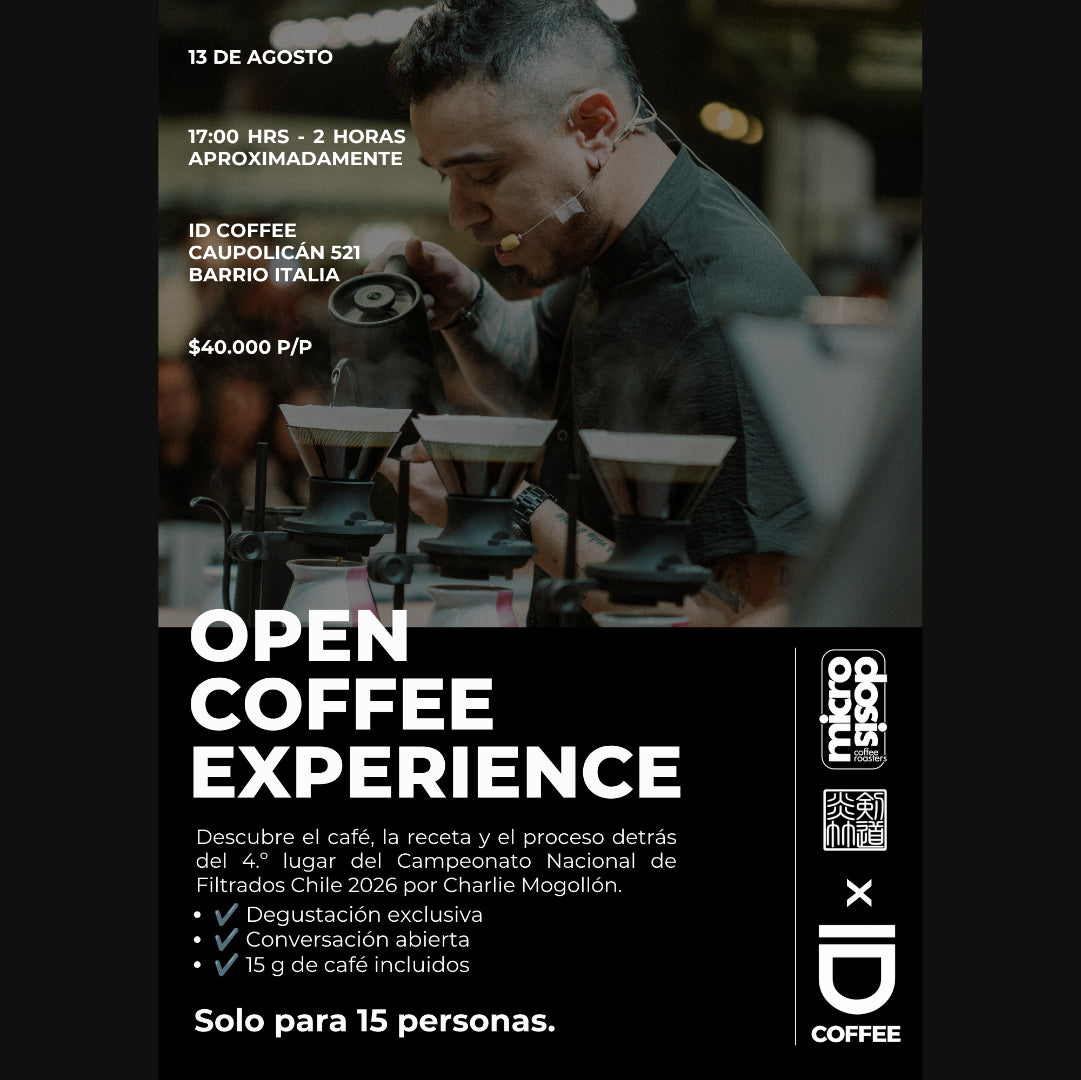 Entrada · Open Coffee Experience con Charlie Mogollón